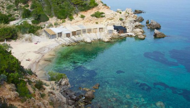 Playas idílicas: Cala d'en Serra (San Juan)